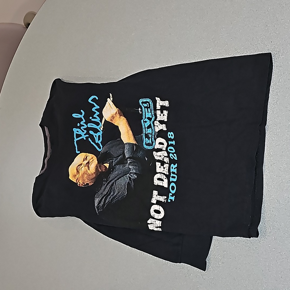(M) Phil Collins "Not Dead Yet" Tour Long Sleeve Tee